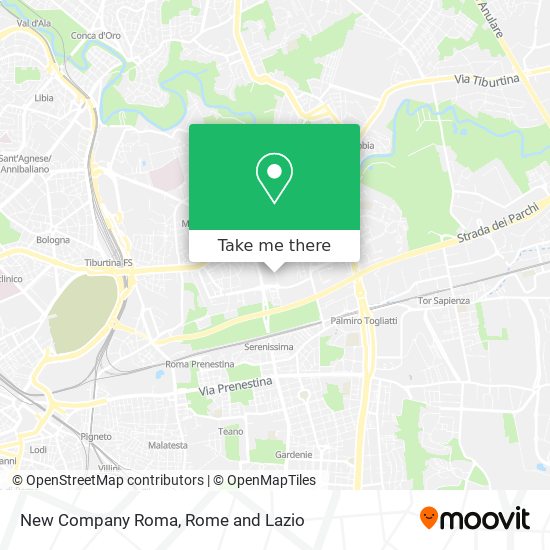 New Company Roma map