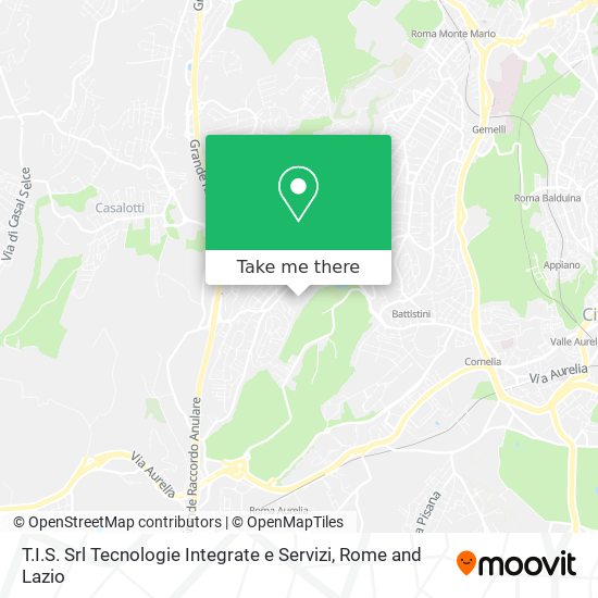 T.I.S. Srl Tecnologie Integrate e Servizi map