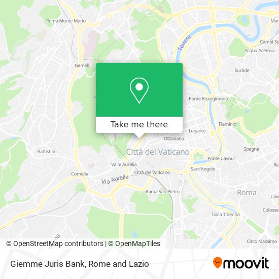 Giemme Juris Bank map