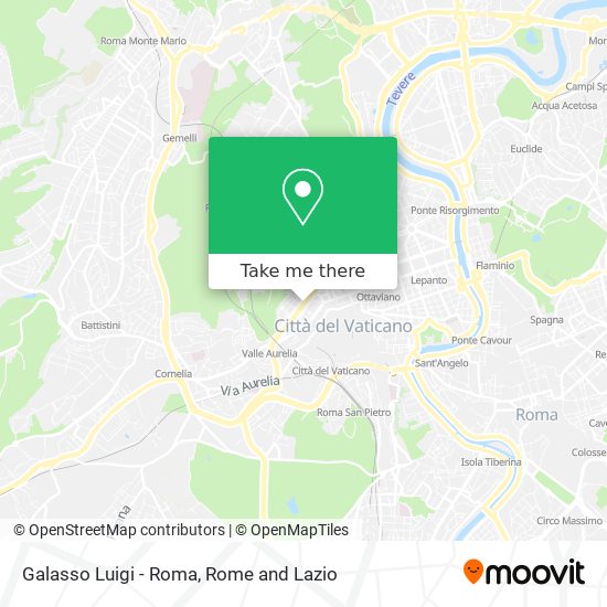 Galasso Luigi - Roma map