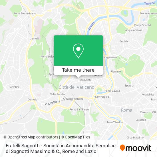 Fratelli Sagnotti - Società in Accomandita Semplice di Sagnotti Massimo & C. map