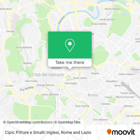 Cipic Pitture e Smalti Inglesi map