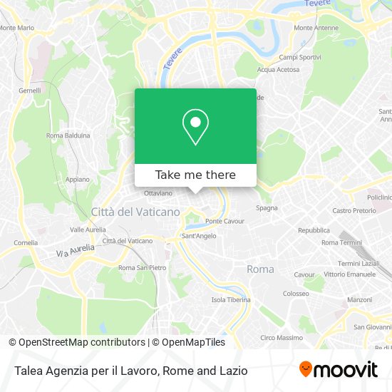 Talea Agenzia per il Lavoro map