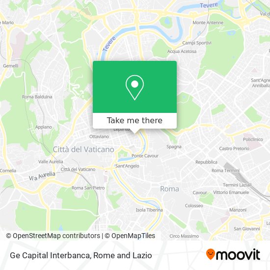Ge Capital Interbanca map