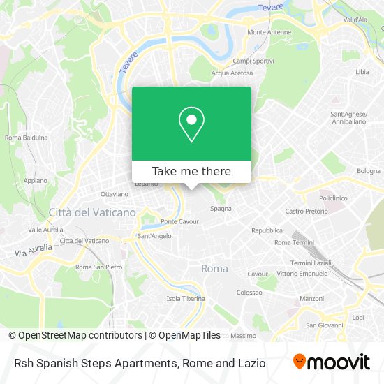 Rsh Spanish Steps Apartments map