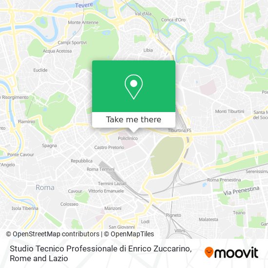 Studio Tecnico Professionale di Enrico Zuccarino map