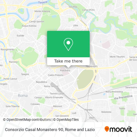 Consorzio Casal Monastero 90 map