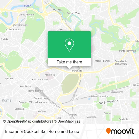 Insomnia Cocktail Bar map