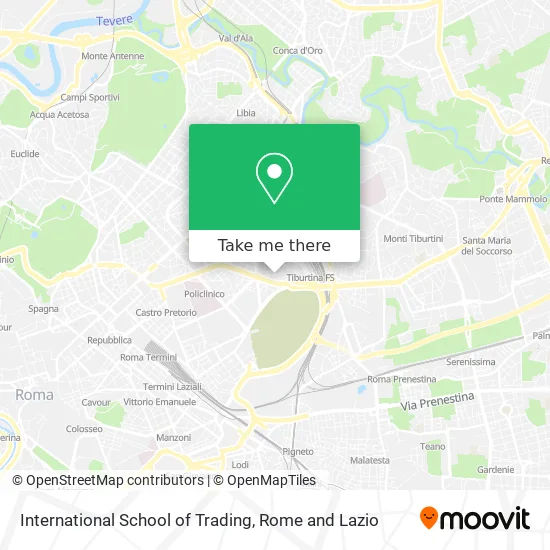 International School of Trading map