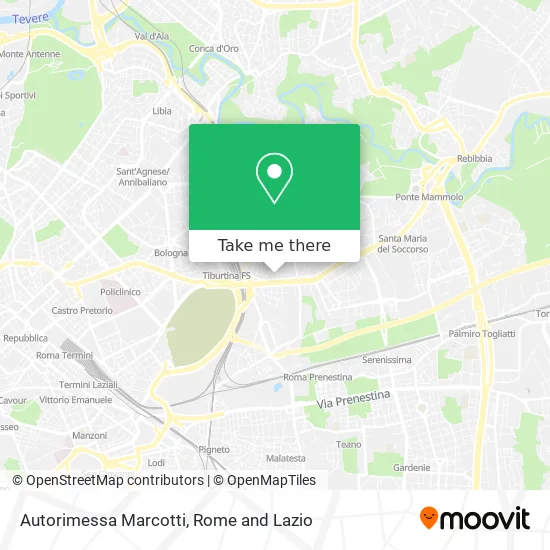 Marcotti Parking Garage map