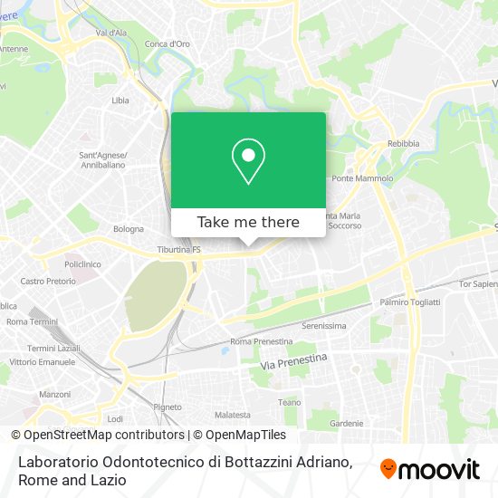 Laboratorio Odontotecnico di Bottazzini Adriano map