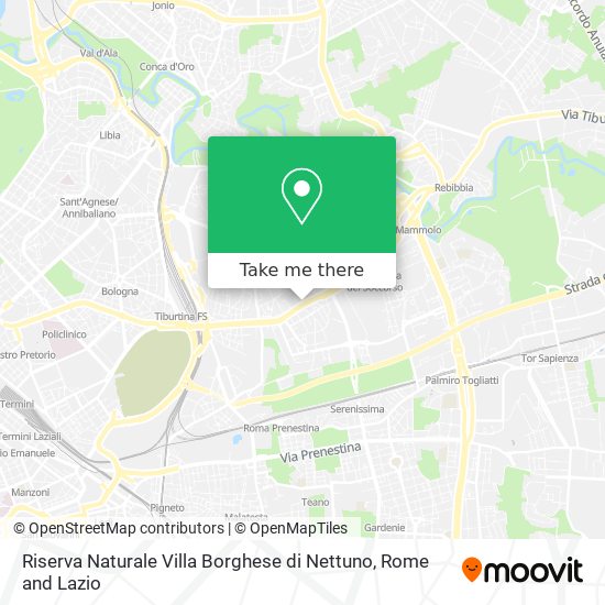 Riserva Naturale Villa Borghese di Nettuno map