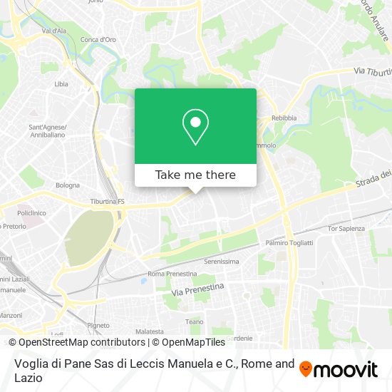 Voglia di Pane Sas di Leccis Manuela e C. map