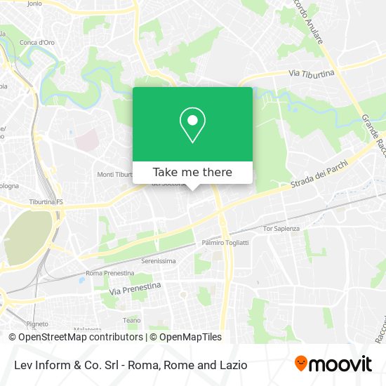 Lev Inform & Co. Srl - Roma map
