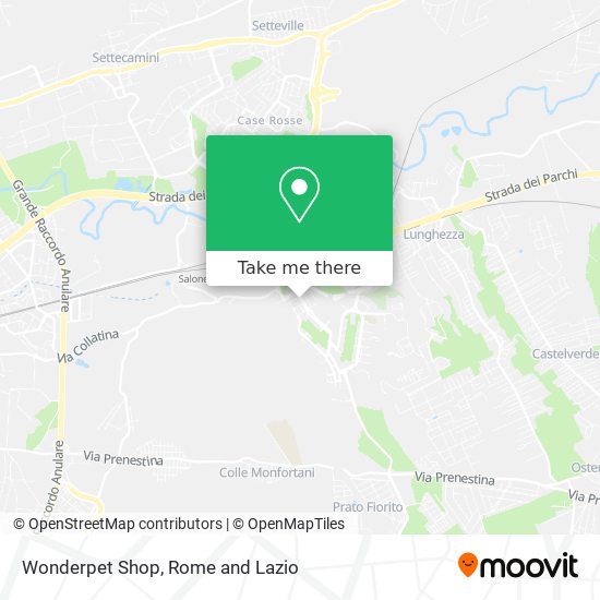 Wonderpet Shop map