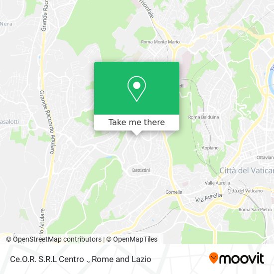 Ce.O.R. S.R.L Centro . map