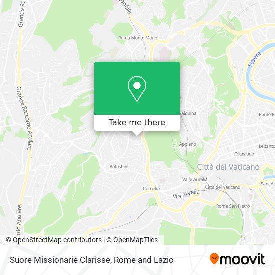Suore Missionarie Clarisse map