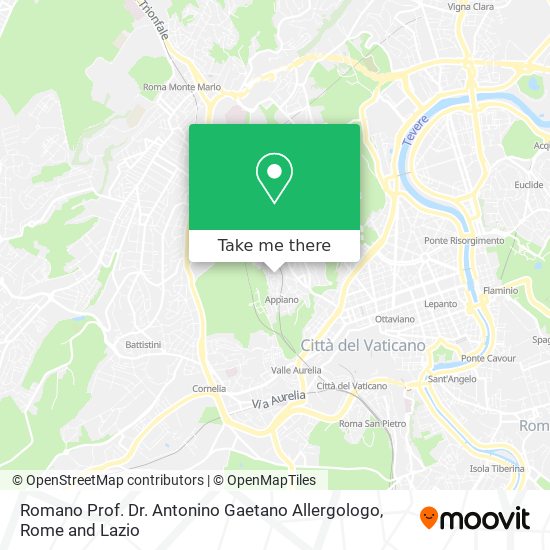 Romano Prof. Dr. Antonino Gaetano Allergologo map