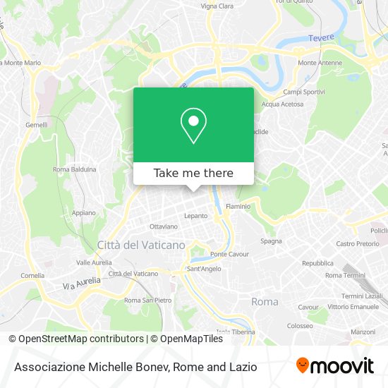 Associazione Michelle Bonev map