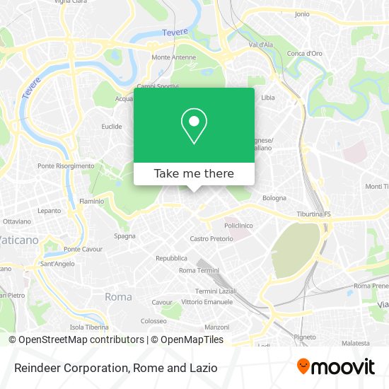 Reindeer Corporation map