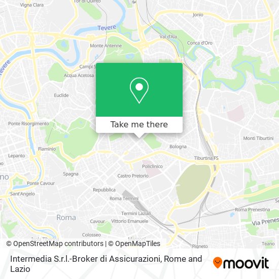 Intermedia S.r.l.-Broker di Assicurazioni map