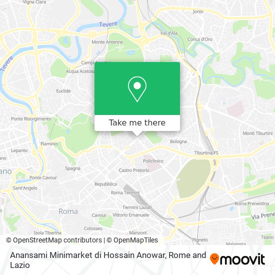 Anansami Minimarket di Hossain Anowar map