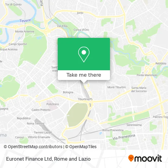 Euronet Finance Ltd map