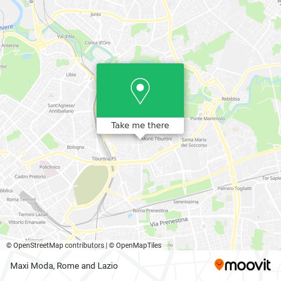 Maxi Moda map