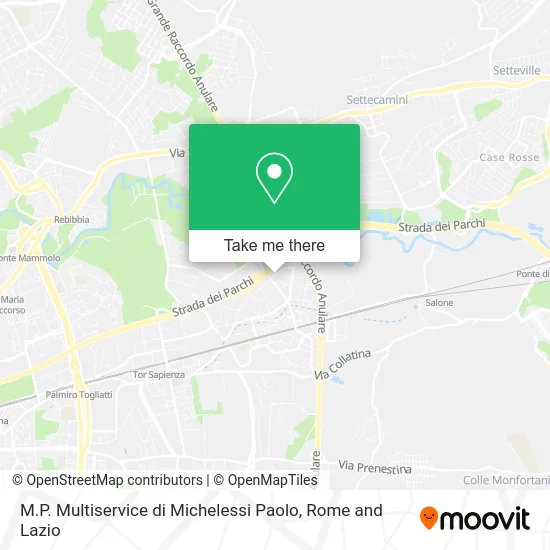 M.P. Multiservice by Paolo Michelessi map