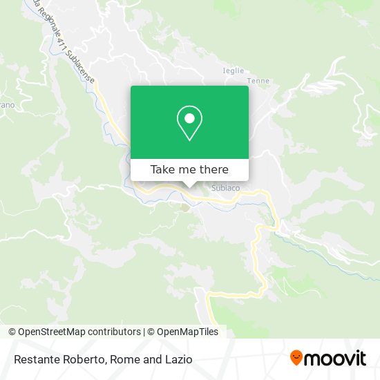 Restante Roberto map