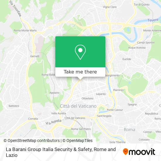 Barani Group Italia Security & Safety map