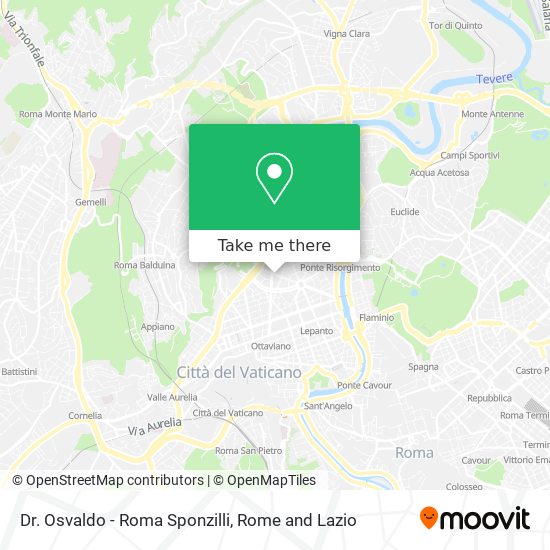 Dr. Osvaldo - Roma Sponzilli map