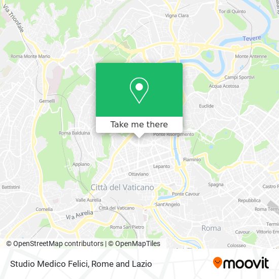 Studio Medico Felici map