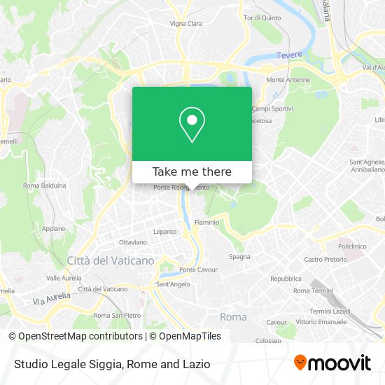 Studio Legale Siggia map