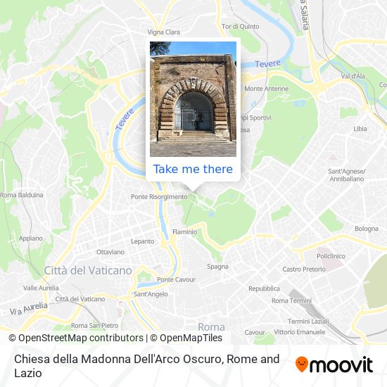 Chiesa della Madonna Dell'Arco Oscuro map