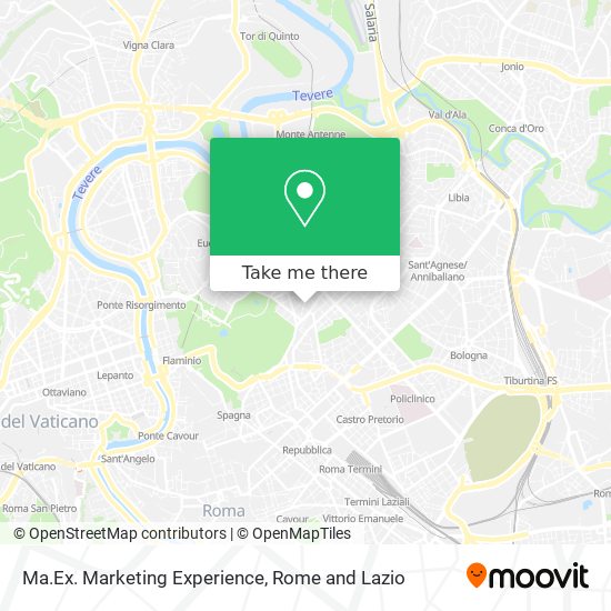 Ma.Ex. Marketing Experience map