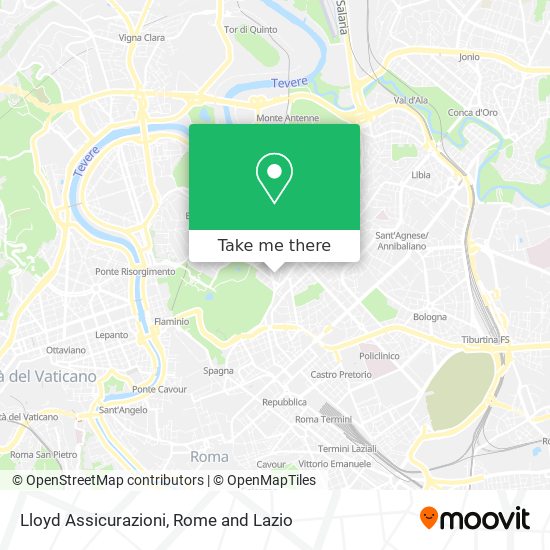 Lloyd Assicurazioni map