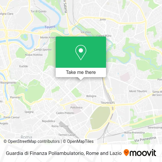 Finance Guard Polyclinic map