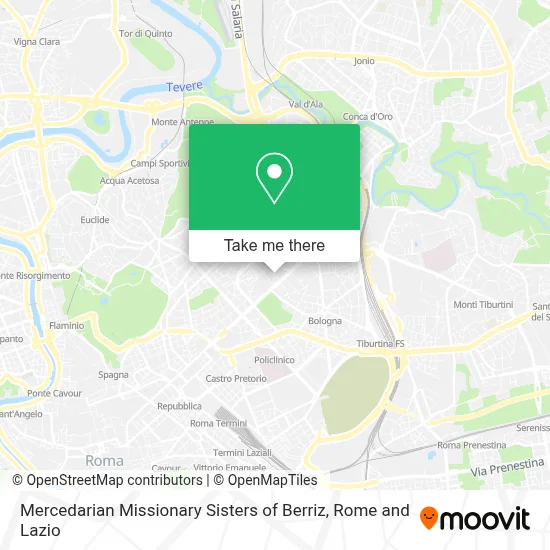 Mercedarian Missionary Sisters of Berriz map