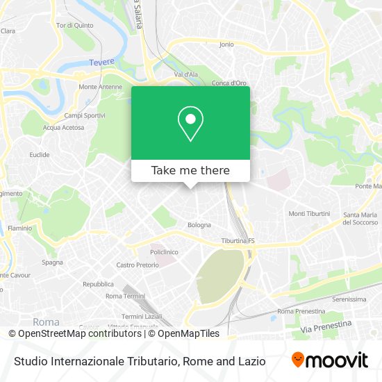 Studio Internazionale Tributario map