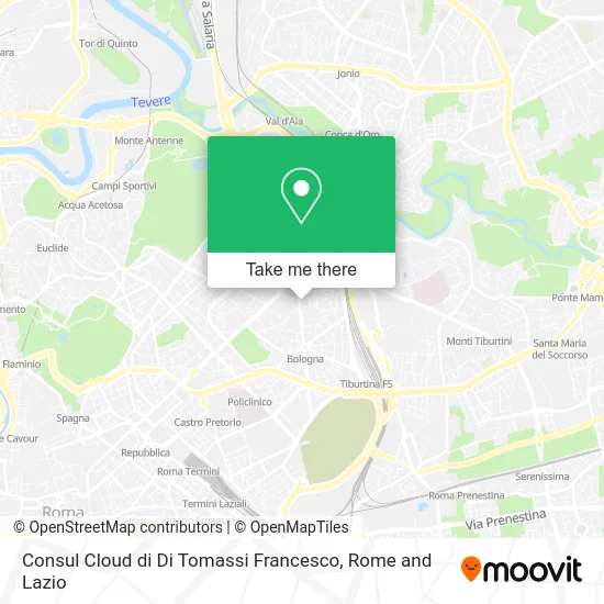Consul Cloud by Di Tomassi Francesco map