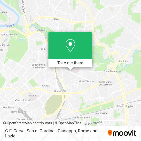 G.F. Carval Sas by Cardinali Giuseppa map