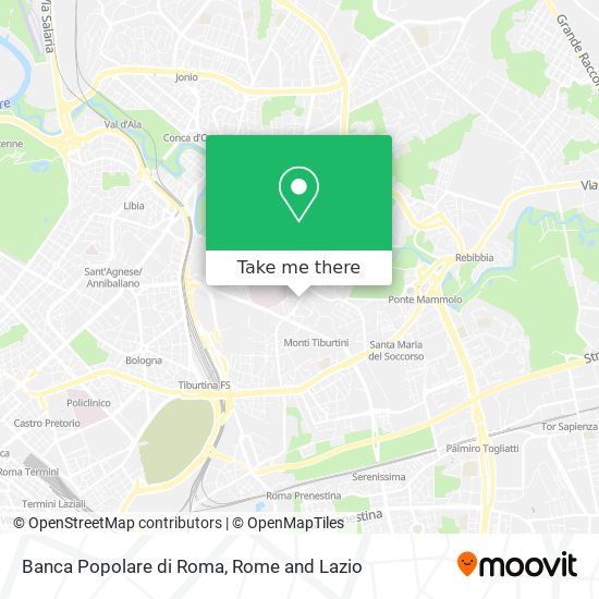 Banca Popolare di Roma map