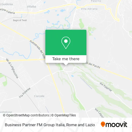 Business Partner FM Group Italy map