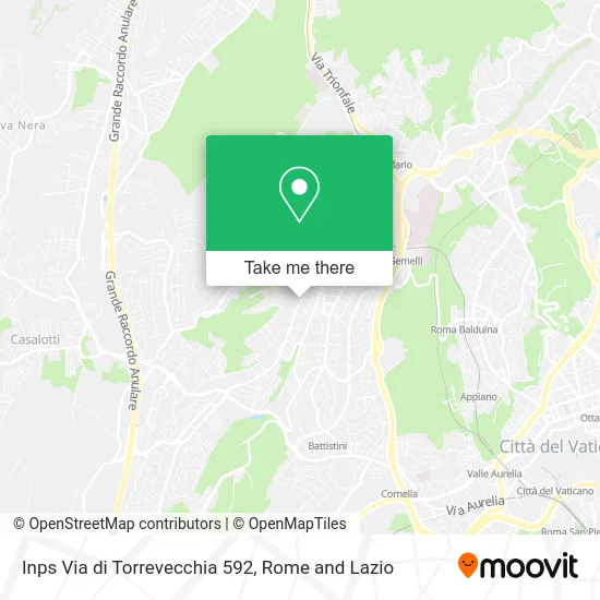 INPS Torrevecchia Street 592 map