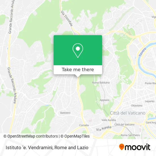 Vendraminì Institute map