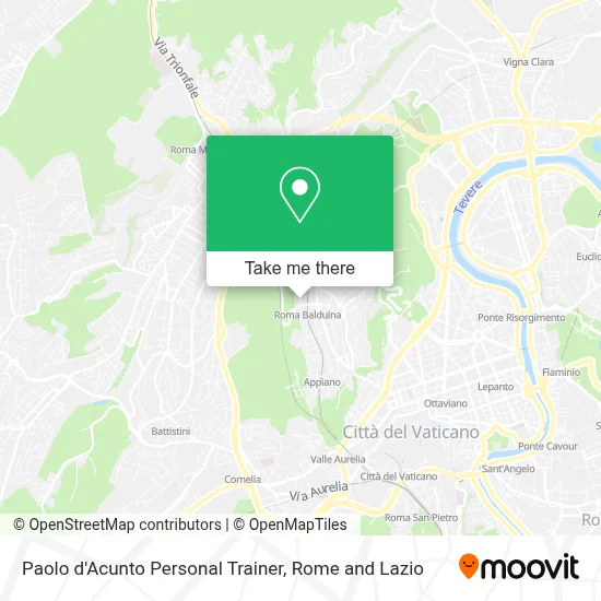 Paolo d'Acunto Personal Trainer map