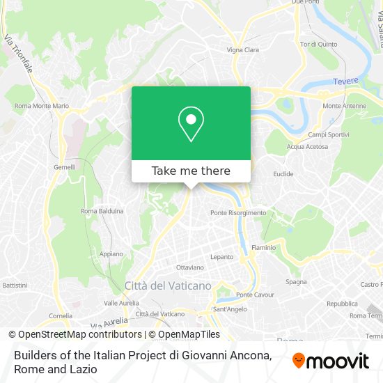 Builders of the Italian Project di Giovanni Ancona map