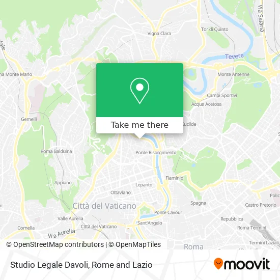 Studio Legale Davoli map