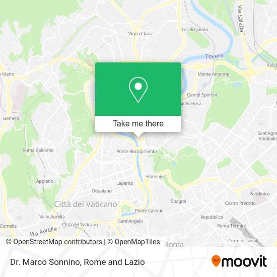 Dr. Marco Sonnino map